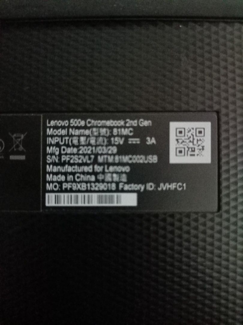 Lenovo 500e Chromebook 2nd Gen444787443945984003
