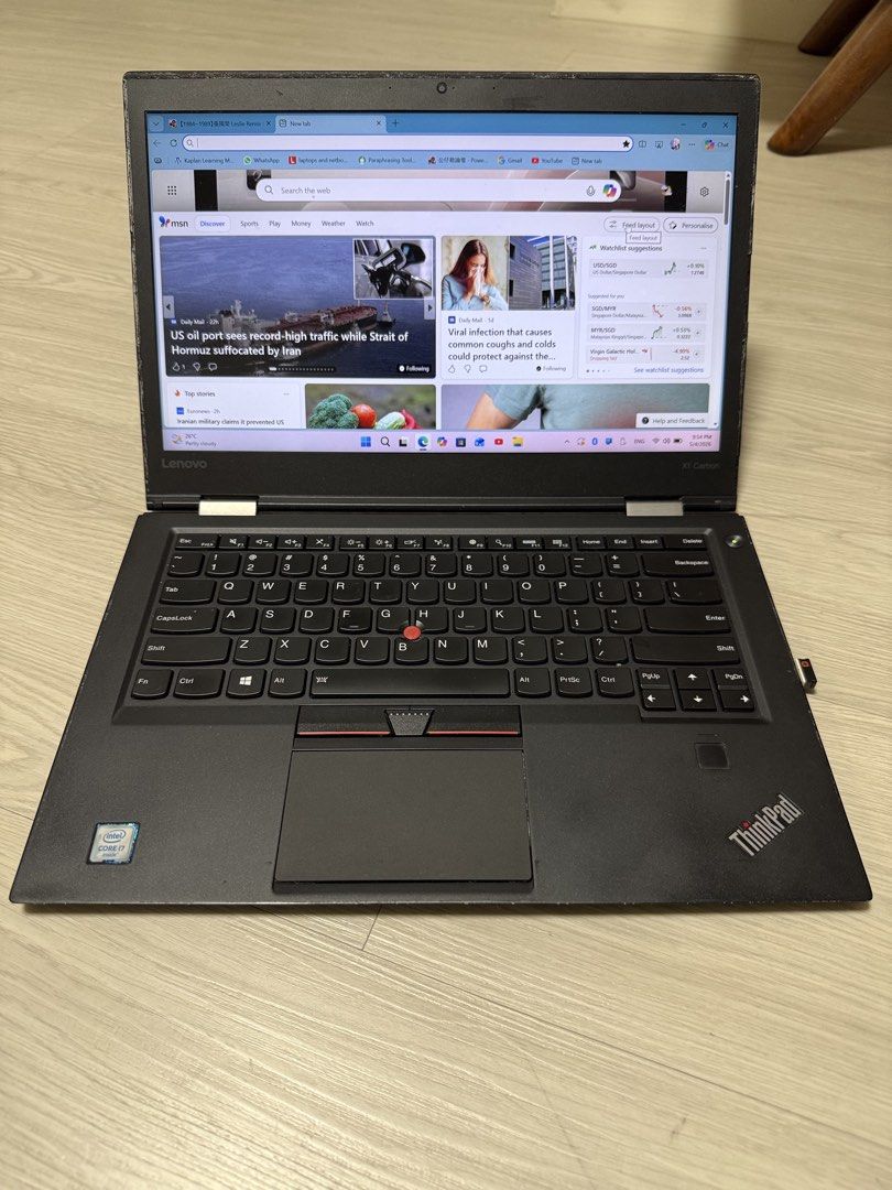 Lenovo ThinkPad Laptop X5 carbon gen 4