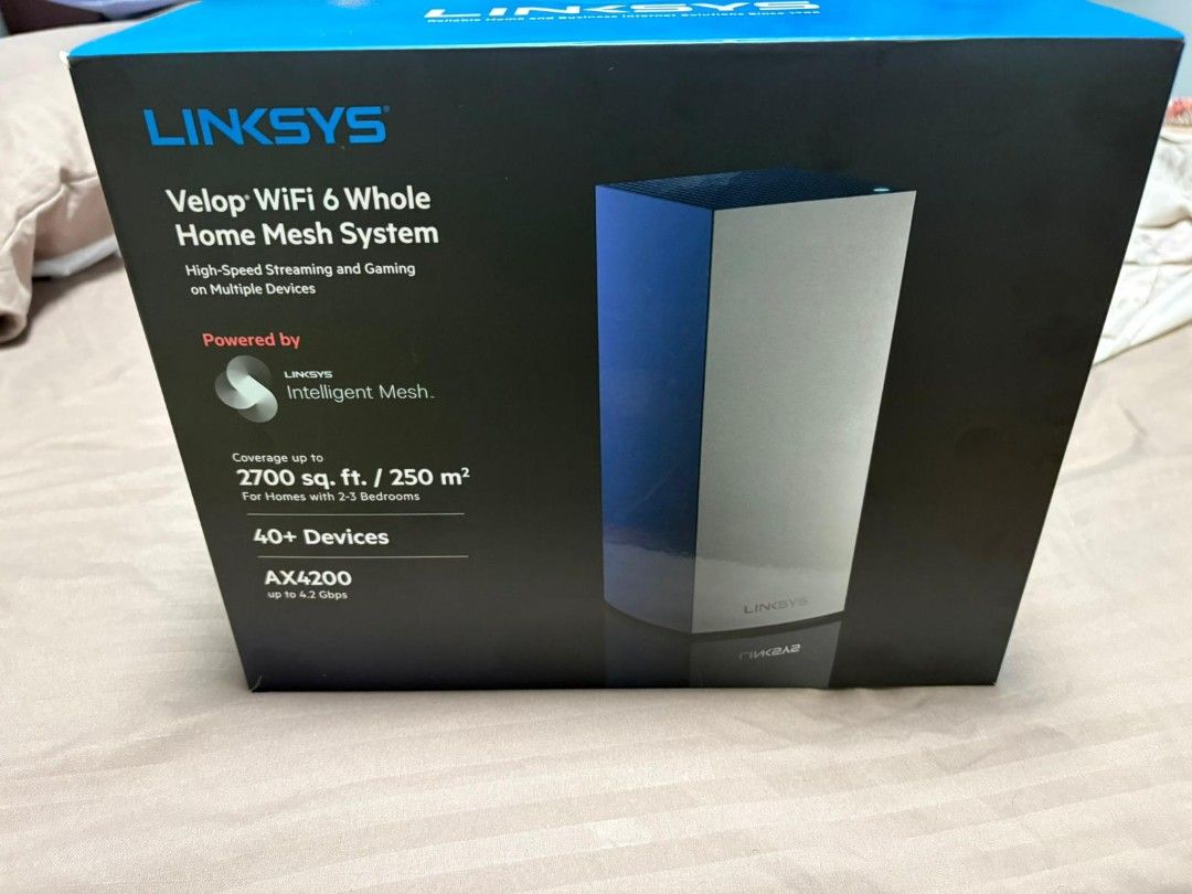 Linksys Velop WiFi 6 Whole Home Mesh System AX4200