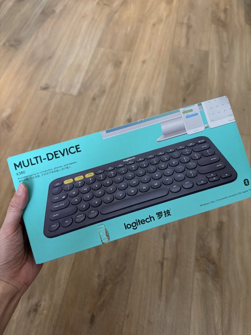 Logitech 920-007596 K380 Multi-Device Bluetooth Keyboard Black444794479386961921