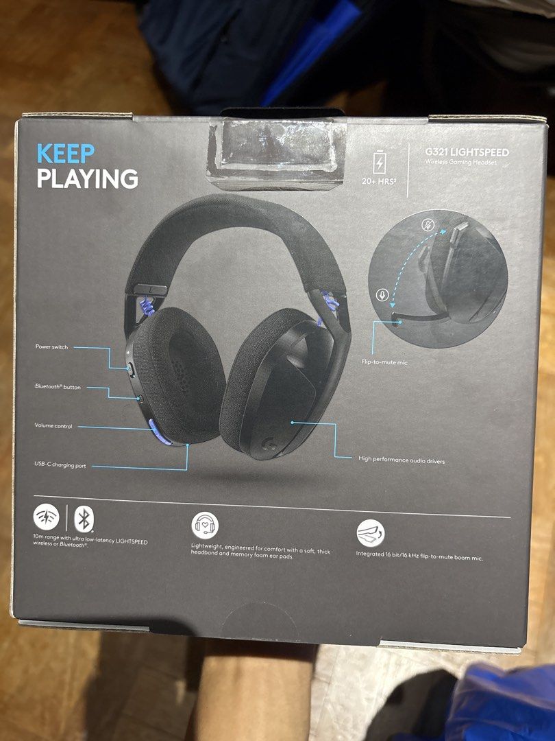 Logitech G321 Lightspeed Wireless Gaming Headset445165234501068801