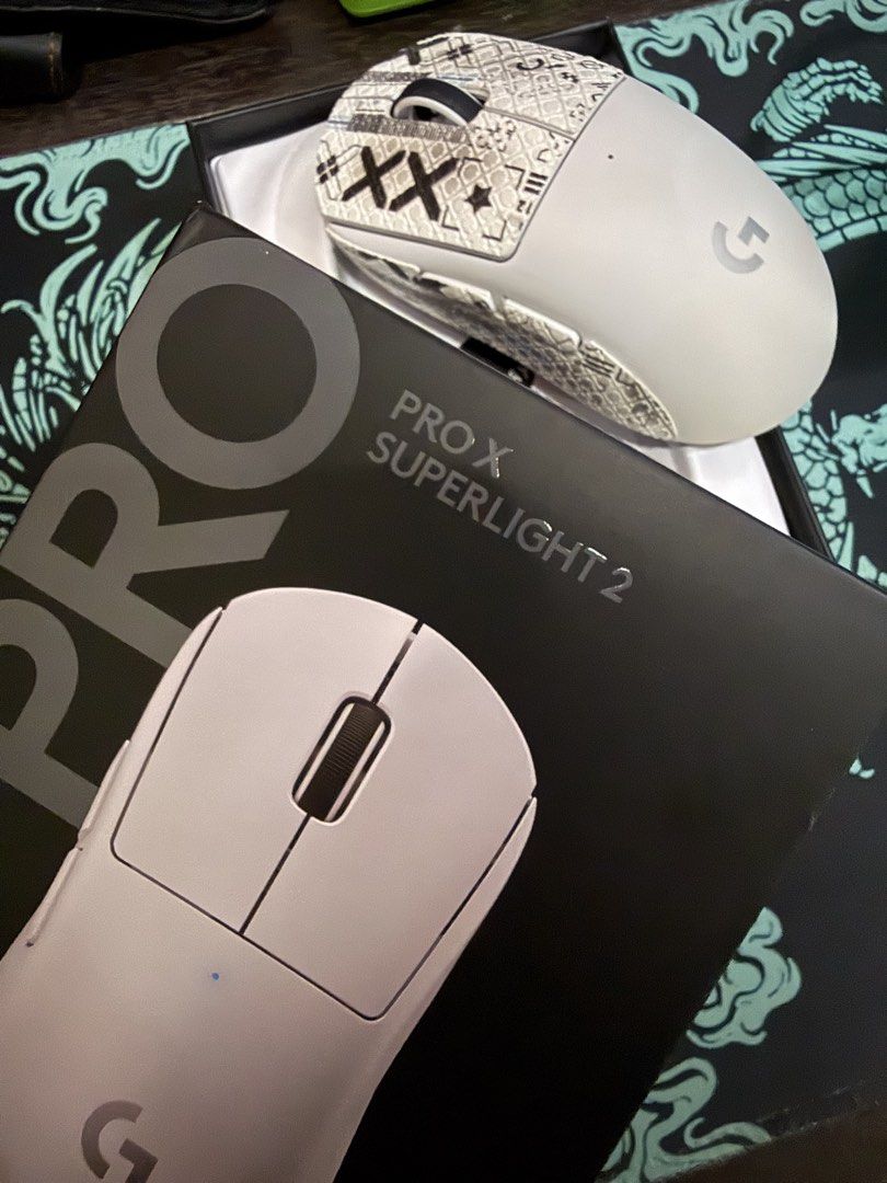 Logitech Pro X Superlight 2 white445180981806387200