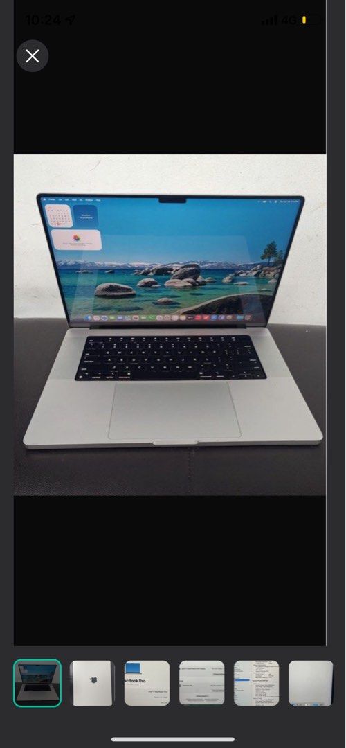 MacBook Pro 16 inch M1 max 64gb 4tb