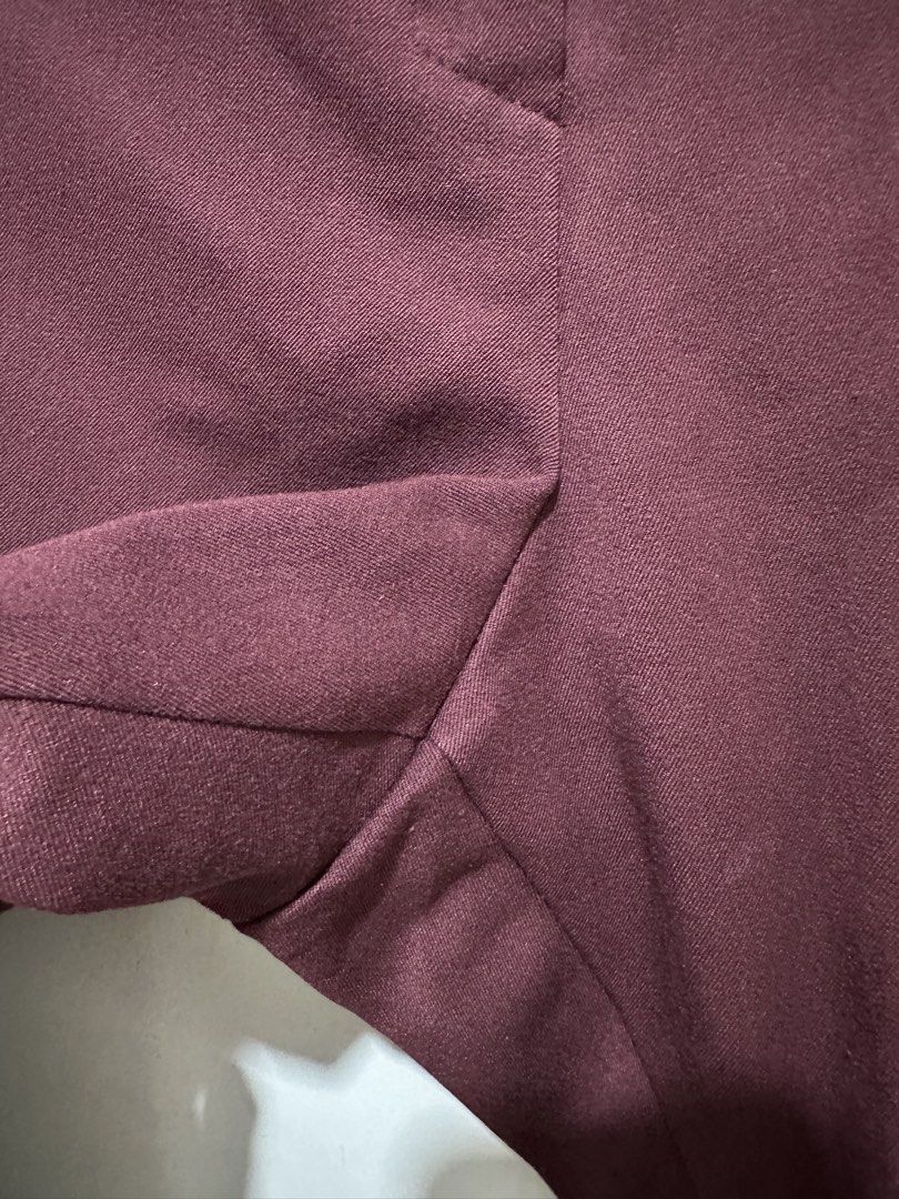 Marks & Spencer Burgundy Pants / Trousers (Category: Other Bottoms) located in Mandaluyong City. Submitted by secondsnlabels (Listing ID 1435969708, Image 2). Description: .