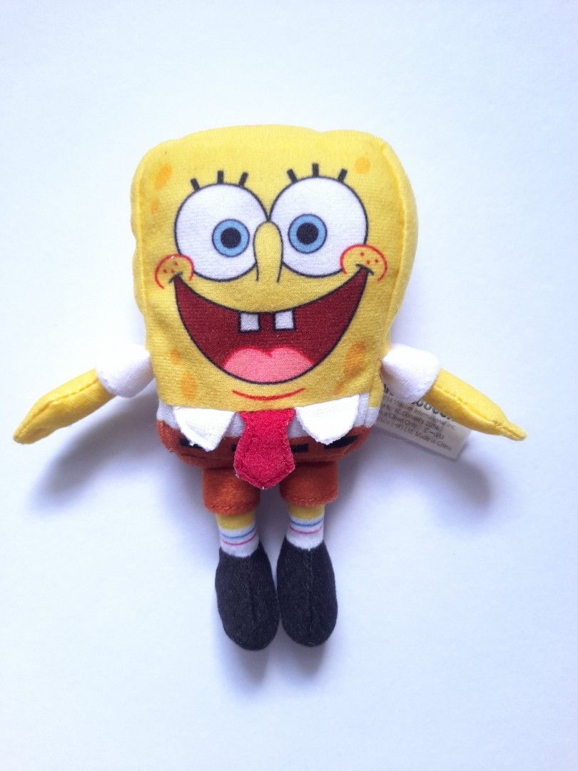 Mcdo toys Spongebob Squarepants doll Small Plush (Category: Plushies & Soft Toys) located in Cavite. Submitted by risingsunonlineshop (Listing ID 1435993668, Image 2). Description: 150 pesos Nickolodeon Mcdonalds tag COD AVAILABLE NATIONWIDE thru Shapi pwede dn lalamove if u want same day delivery.