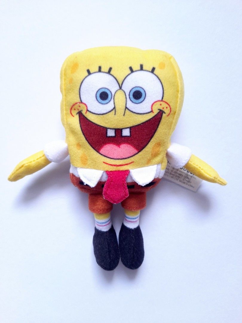 Mcdo toys Spongebob Squarepants doll Small Plush (Category: Plushies & Soft Toys) located in Cavite. Submitted by risingsunonlineshop (Listing ID 1435993668, Image 1). Description: 150 pesos Nickolodeon Mcdonalds tag COD AVAILABLE NATIONWIDE thru Shapi pwede dn lalamove if u want same day delivery.