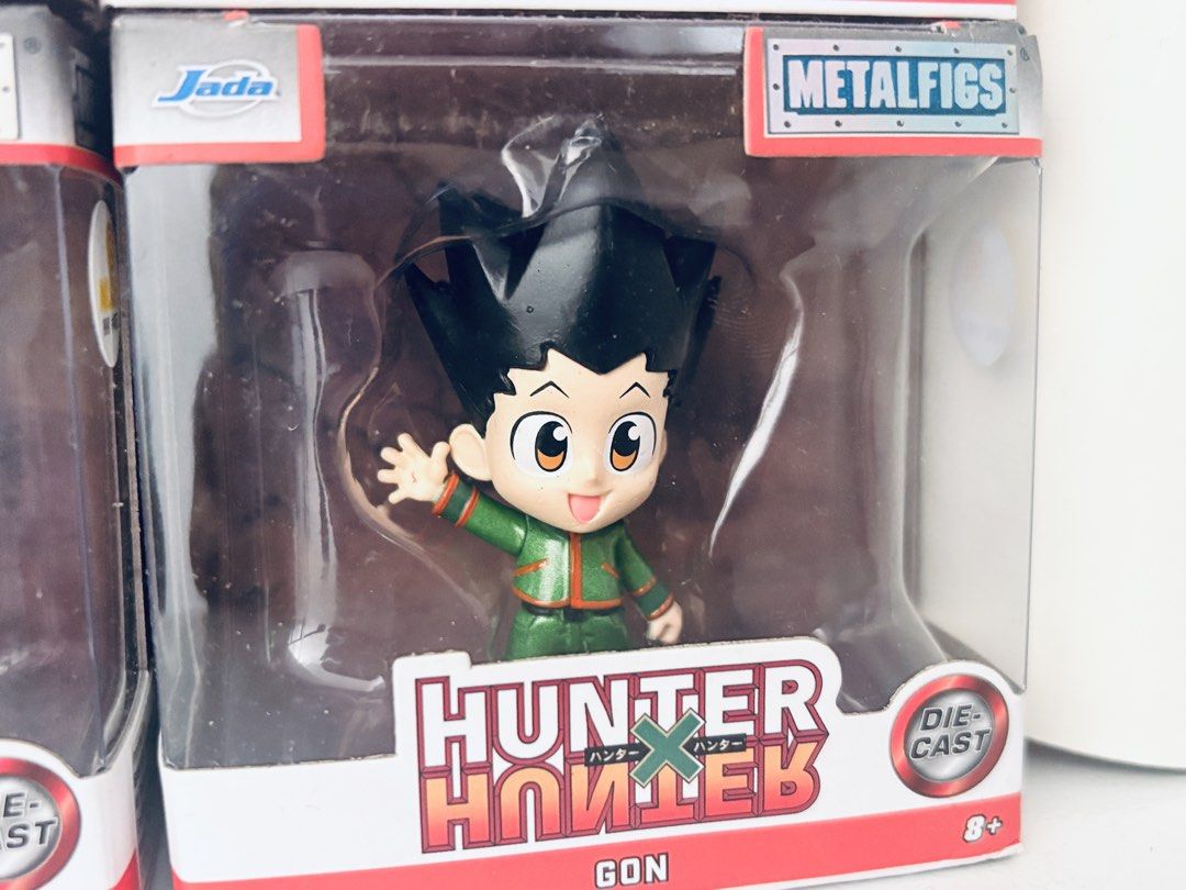 Metalfigs Hunter x Hunter Die-Cast Figures (Category: Figurines & Statues) located in Dasmarinas. Submitted by orlandoatonjr (Listing ID 1436095393, Image 3). Description: SOLD AS SET - Hunter x Hunter Metalfigs set (4 figures). - Characters: Killua, Leorio, Kurapika, and Gon. - Die-cast metal figures. - From the Jada Metalfigs collection. - Brand new, in original packaging. - Recommended for ages 8+. SF c/o buyer.
