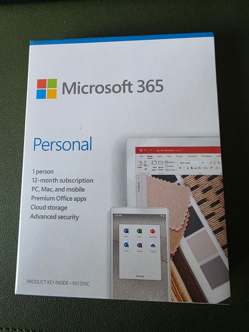 Microsoft 365 Personal - 12-Month Subscription445427853338890240