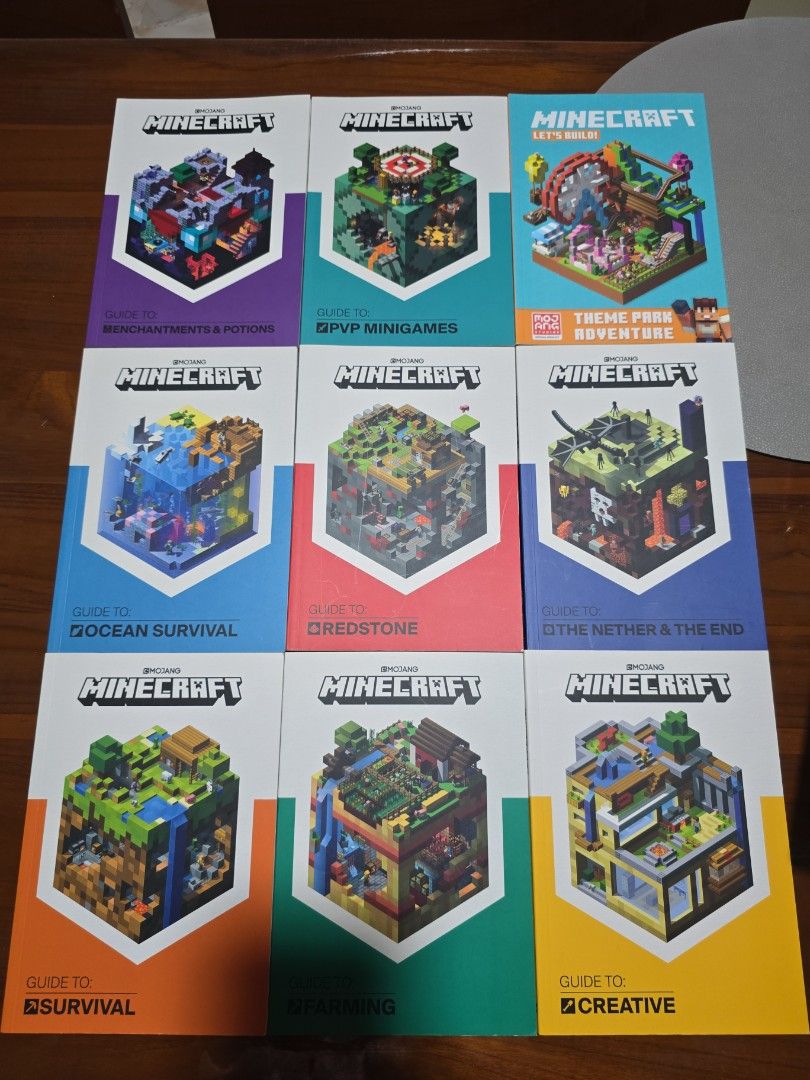 Minecraft List Book Minecraft Guide Books - Complete Set, Hobbies & Toys, Books & Magazines ...