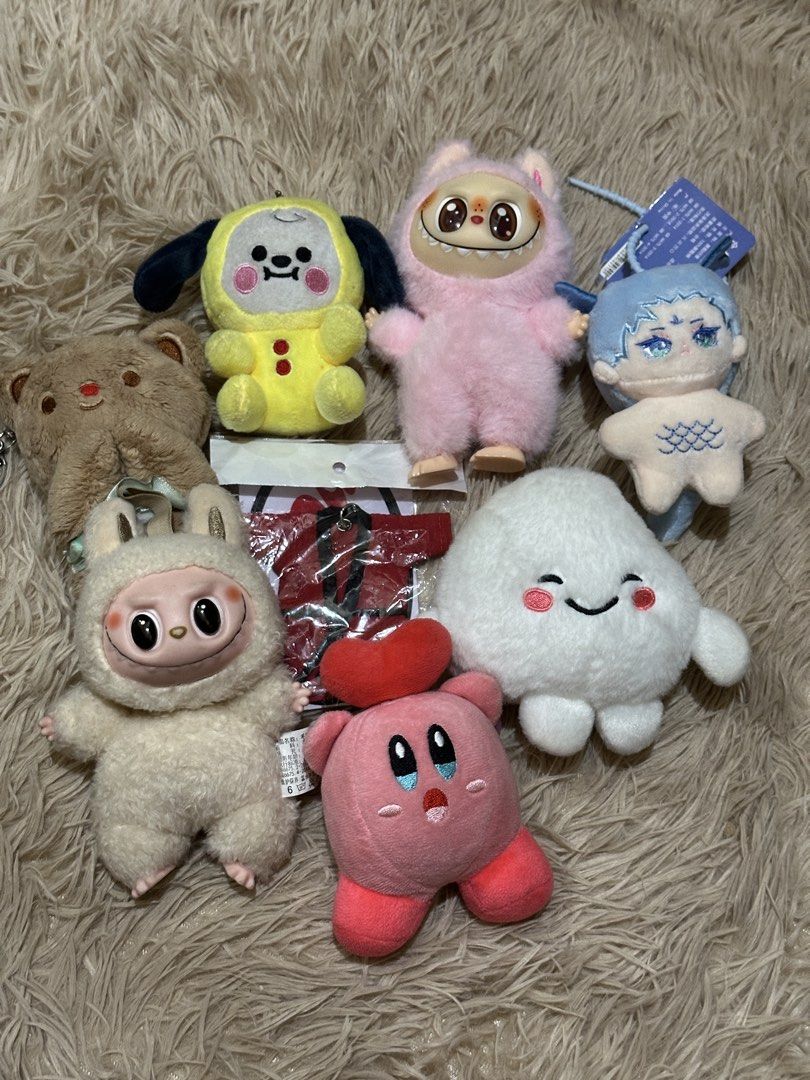 mini keychain plushies stuff toy (anik aniks) (Category: Plushies & Soft Toys) located in Manila. Submitted by founduven (Listing ID 1436028627, Image 1). Description: 180 take all price.