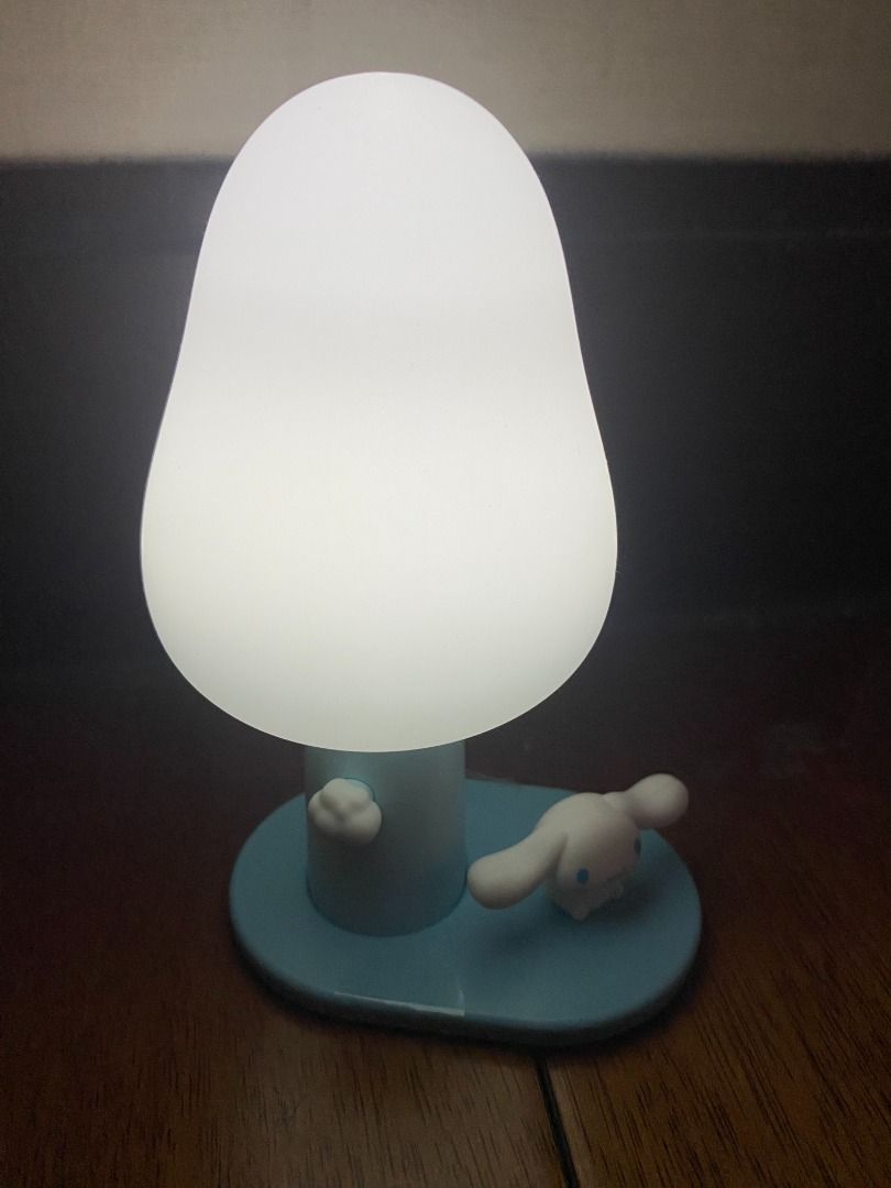 miniso cinnamoroll night light w/freebie (Category: Character Goods) located in Makati City. Submitted by pdcmakati (Listing ID 1435922017, Image 2). Description: pickup location: makati city brand: miniso model: cinnamoroll night light price: 500php slightly negotiable freebie: cinnamoroll pencil case -two night light mode options warm white and white with three levels of brightness -tap to turn on or off or change brightness level condition: br