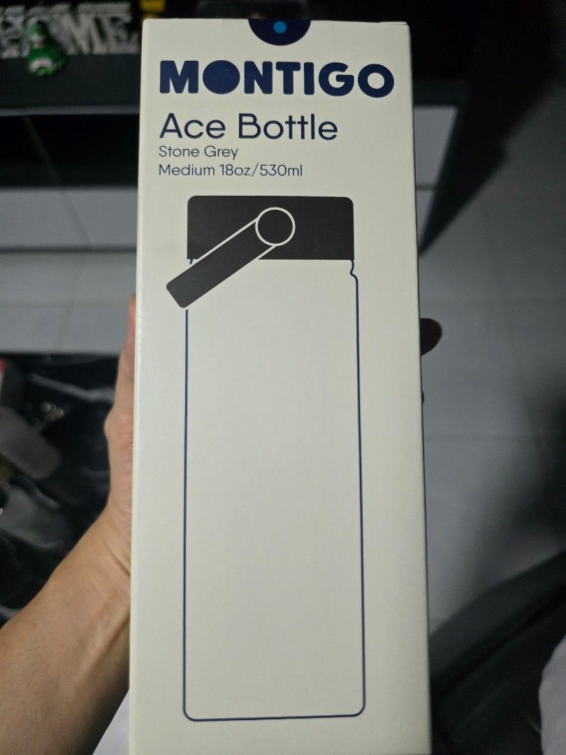 Montigo Ace Bottle - Stone Grey BNIB Sealed