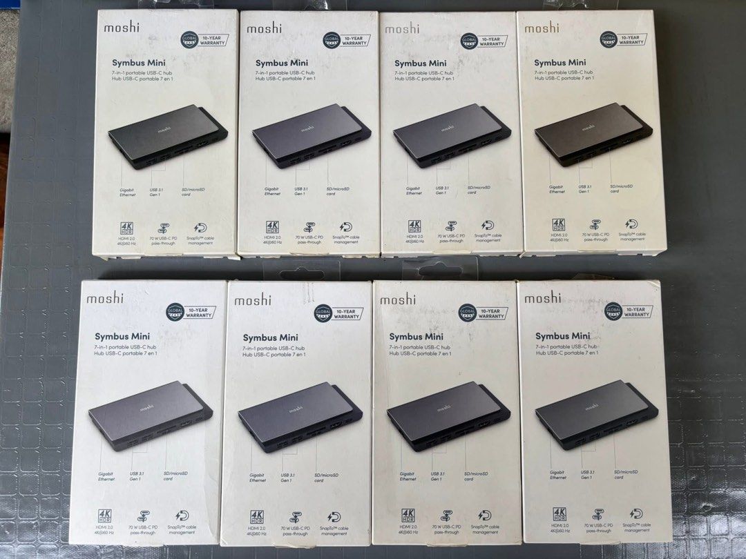 Moshi Symbus Mini (Category: Cables & Adaptors) located in Las Pinas. Submitted by nalisfindsph (Listing ID 1436088599, Image 1). Description: Moshi "Symbus Mini" 7 in 1 Portable USB HUB brandnew and sealed PMC SRP: 5,990 Buy it here for P1500 .