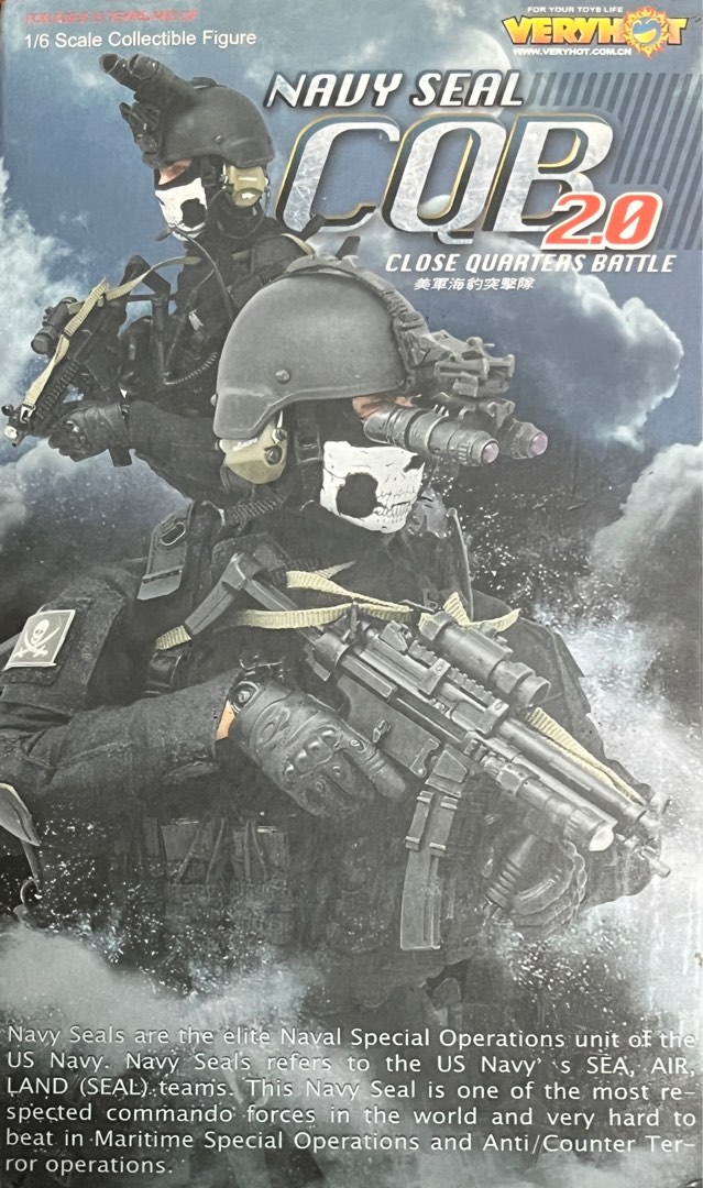 1/6 12インチ VERYHOT NAVY SFAL CQB 2.0セット B Navy Seal CQB 2.0 VH veryhot 1/6 1:6 12 figure, 玩具收藏品, 手辦及
