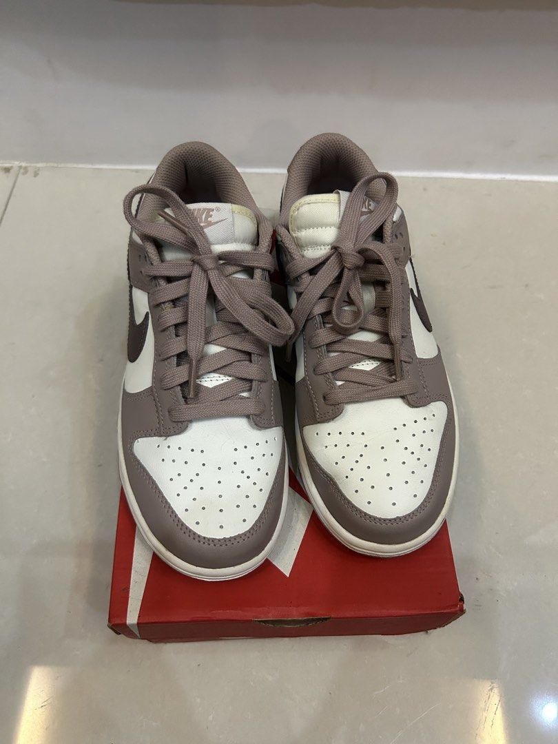 Nike Dunk Low - Women's (Category: Sneakers) located in Manila. Submitted by gwyyy_n (Listing ID 1435997650, Image 1). Description: - Nike Dunk Low sneakers - Plum Eclipse Colorway - Includes original box - US Womens 7.