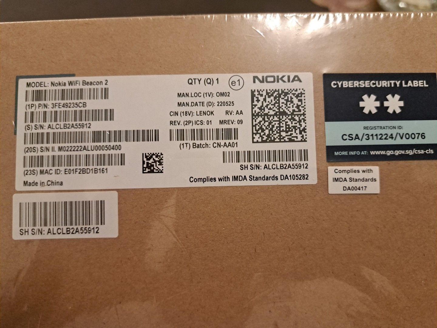 Nokia WiFi Beacon 2 Router - Brand New