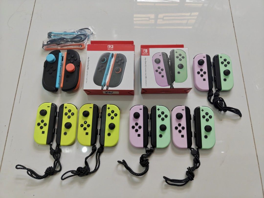 Original Nintendo Switch 2 & 1 Joycons (Category: Nintendo) located in Manila. Submitted by nswitchgear (Listing ID 1435967148, Image 1). Description: For Sale only Original Joycons for Switch 2 and 1(V1/V2/Oled) All items as as new condition Mostly rare pastel colors Pastel Neon/Pink/Blush - ₱2,199 each Pastel blush w/ Box - ₱2,299 Switch 2 w/ Fision Grip -₱3,499 Along Qc commonwealth ave meet ups or ship at your expense Happy Gaming :).