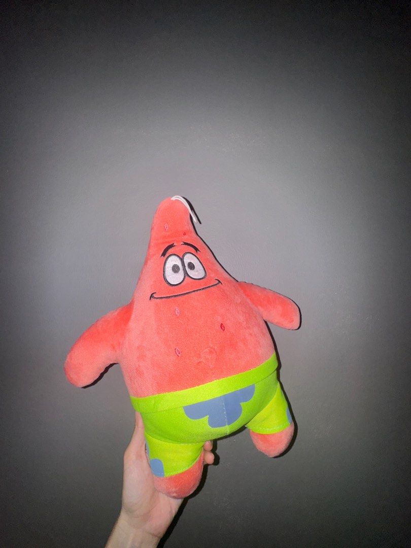 Patrick Star stuffed toy (Category: Plushies & Soft Toys) located in Quezon City. Submitted by coolmomma (Listing ID 1435968169, Image 1). Description: good condition.