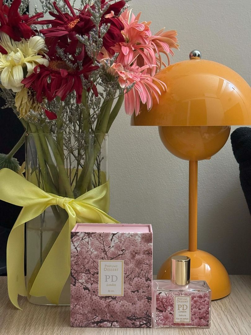 Perfume Dessert London - Sakura (30ml) (Category: Fragrance & Deodorants) located in Mandaluyong City. Submitted by heyaaamatcha (Listing ID 1435921116, Image 2). Description: • 30ml bottle • Approx. 27-29ml remaining • With original box ✔️ Light, sweet floral scent ✔️ Almost full 📍 Location: Brgy. Kapitolyo, Pasig 🚚 Buyer handles delivery / can arrange Lalamove/Grab 📩 PM for more photos/details RFS: Decluttering.