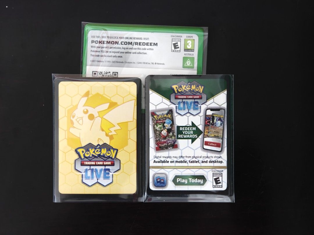 Pokemon TCG Live Code Card, Hobbies & Toys, Art & Prints on Carousell