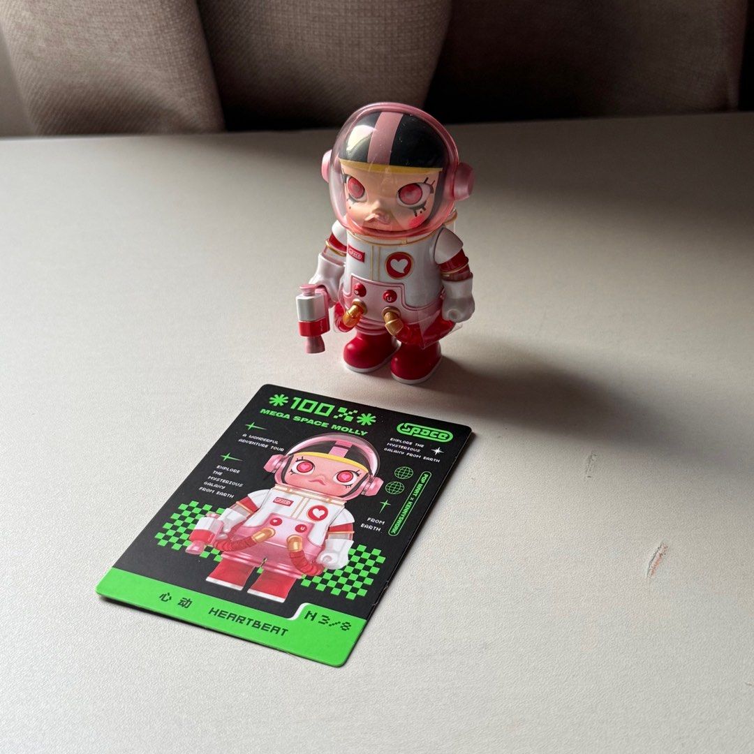 POP MART Mega Space Molly 100% Series 2 - Heartbeat (Category: Designer & Blind Box Toys) located in Quezon City. Submitted by andothersbypats (Listing ID 1435965621, Image 1). Description: — rfs: decided to stop collecting — on hand — payo to secure — loc: fairview, qc — isf & lsf not included.