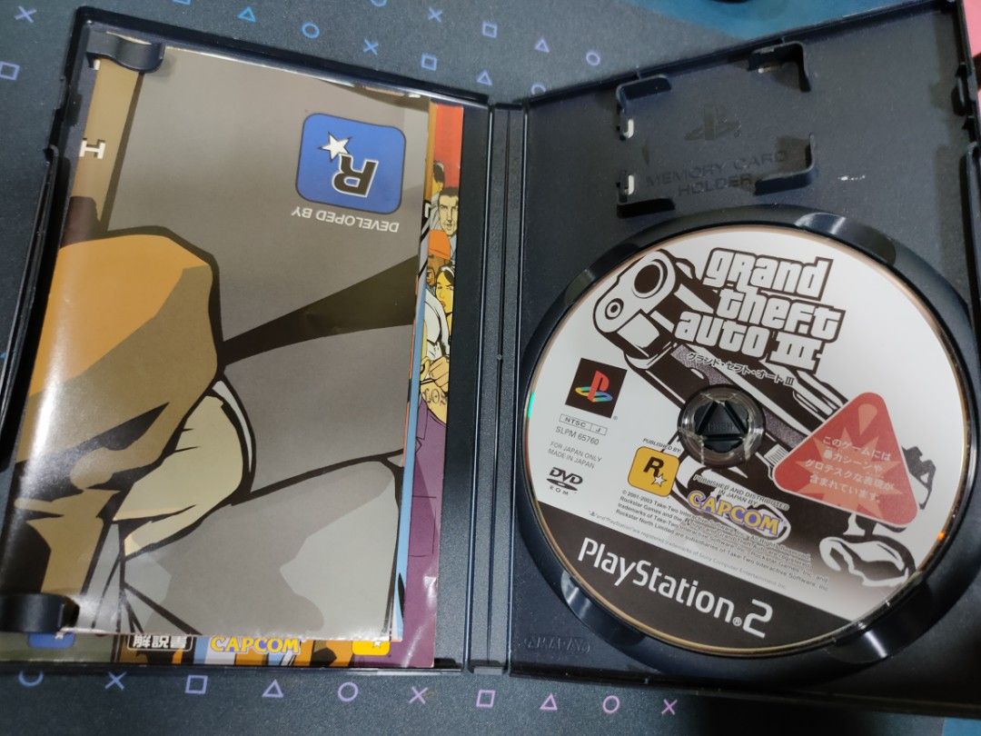 PS2 Grand Theft Auto III (Category: PlayStation) located in Manila. Submitted by kikim012 (Listing ID 1436061029, Image 2). Description: GTA 3 Original with Manual & Map condition: 9/10 japanese menu , ENGLISH voice price: 500 loc: Cagayan de oro city LBC COD COP.