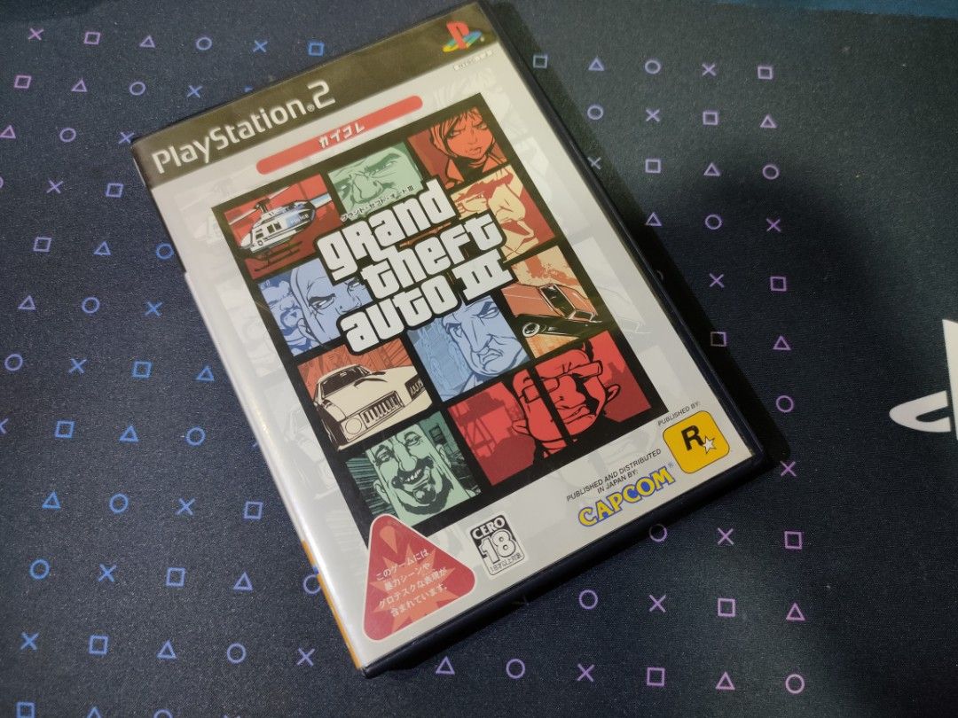 PS2 Grand Theft Auto III (Category: PlayStation) located in Manila. Submitted by kikim012 (Listing ID 1436061029, Image 1). Description: GTA 3 Original with Manual & Map condition: 9/10 japanese menu , ENGLISH voice price: 500 loc: Cagayan de oro city LBC COD COP.
