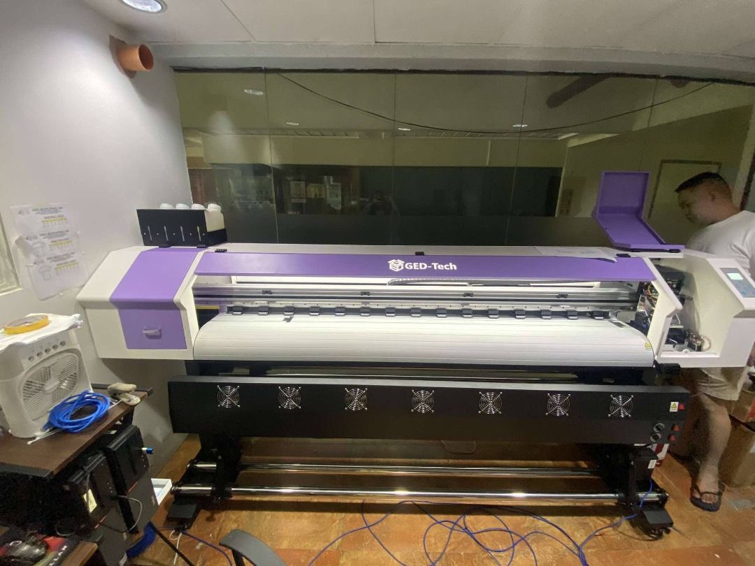 PURCHASING 6FT Sublimation Printer Machine and Tarpaulin Printer Machine Epsn Dx-11 (Category: Printers, Scanners & Copiers) located in Manila. Submitted by geraldhernandez7719 (Listing ID 1435920611, Image 2). Description: UNBEATABLE DEALS on Large Format Printers & Printing Equipment! 🔥 Are you ready to scale your business or start a new project? Now is the perfect time to invest in high-quality machinery! At JAS Print and Serve Printing Suppl