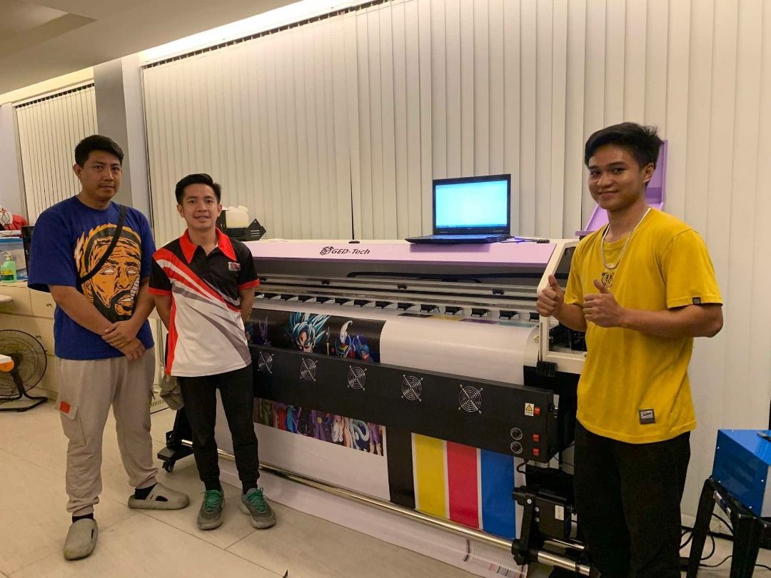 PURCHASING 6FT Sublimation Printer Machine and Tarpaulin Printer Machine Epsn Dx-11 (Category: Printers, Scanners & Copiers) located in Manila. Submitted by geraldhernandez7719 (Listing ID 1435920611, Image 1). Description: UNBEATABLE DEALS on Large Format Printers & Printing Equipment! 🔥 Are you ready to scale your business or start a new project? Now is the perfect time to invest in high-quality machinery! At JAS Print and Serve Printing Suppl