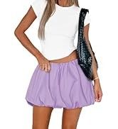 Purple Bubble Skirt S-L (Category: Skirts) located in Taytay. Submitted by PrelovedCollections (Listing ID 1435987679, Image 2). Description: - Purple bubble skirt - Mini length - Comfortable elastic waistband - Perfect for a stylish and playful look - Versatile for different occasions.