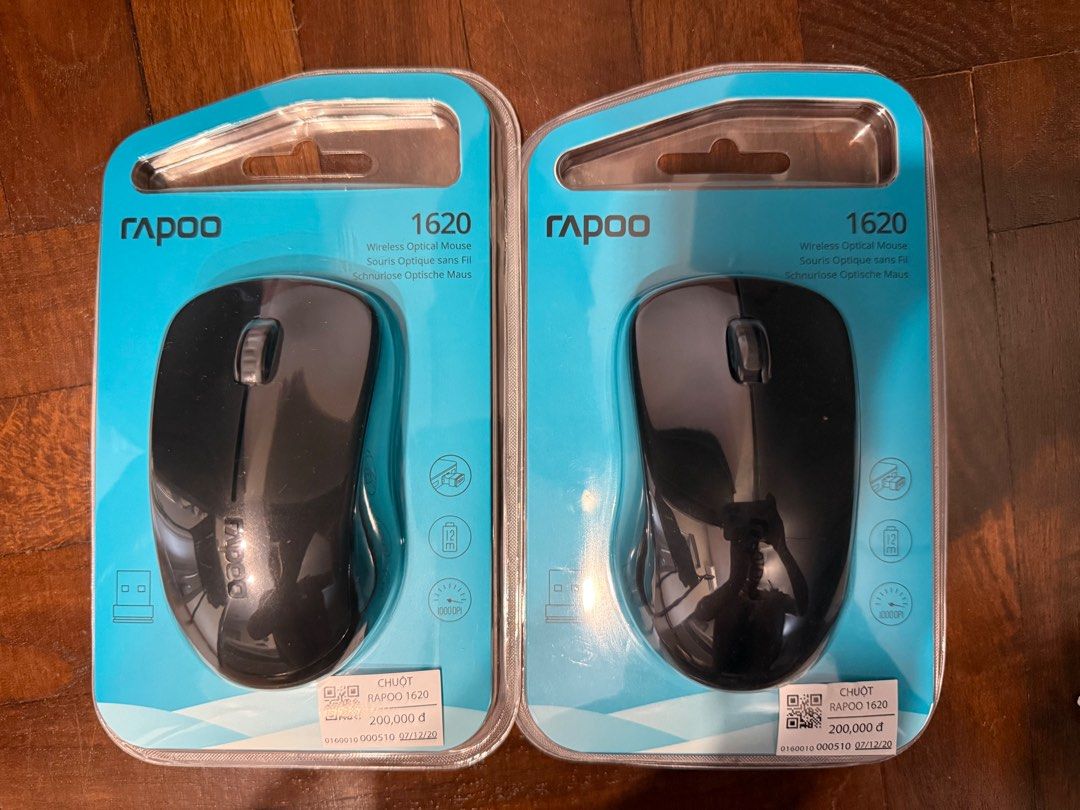 Rapoo 1620 Wireless Optical Mouse444796238992527360