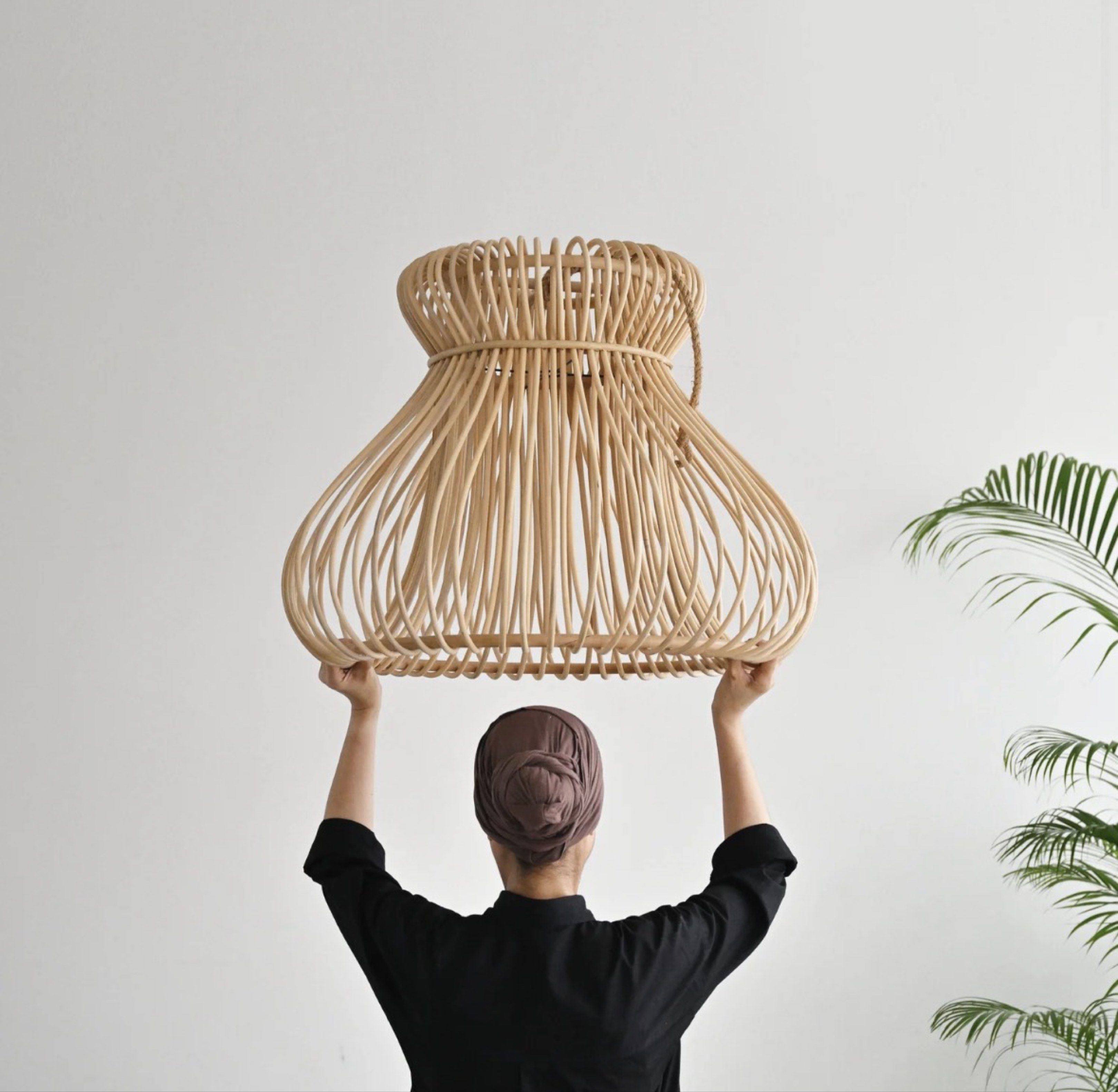 Rattan Lamp Shade - Boho Chic444963443033384961