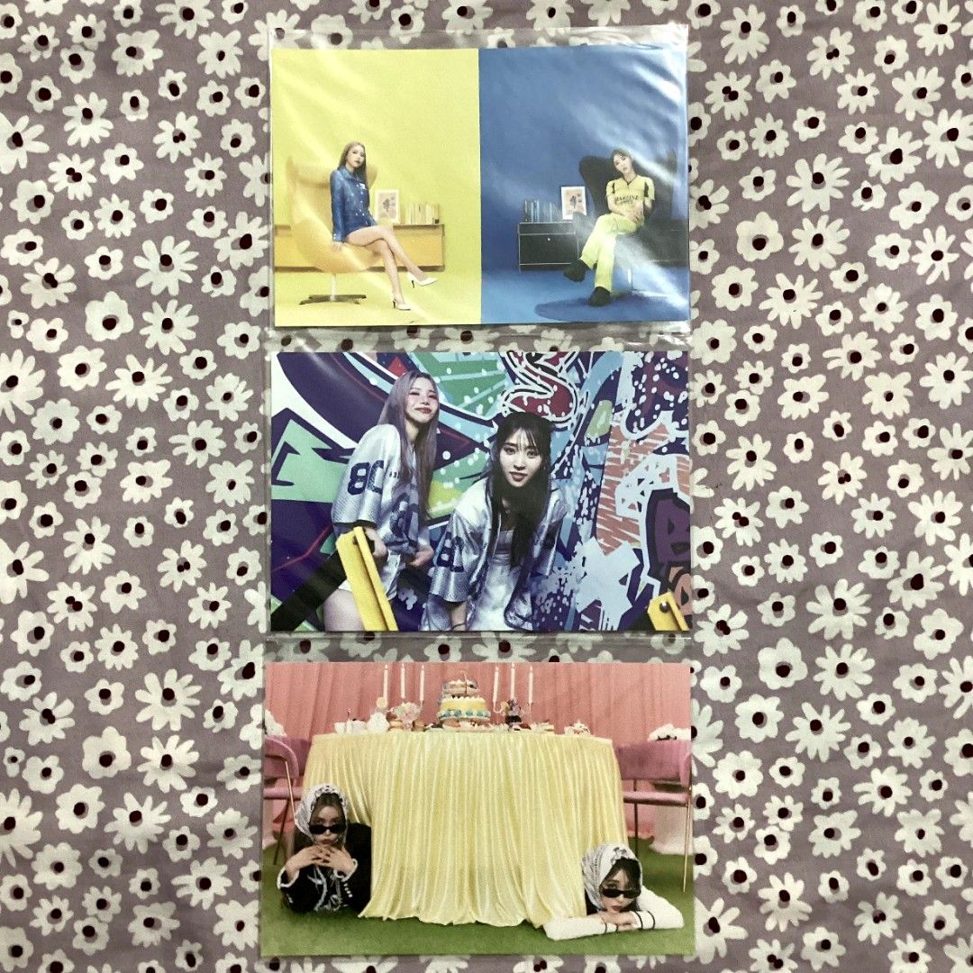[RBW Cafe] MAMAMOO+ Two Rabbits postcards (Category: K-Wave Merchandise) located in Manila. Submitted by tatsuran (Listing ID 1436041464, Image 2). Description: 🗯 mamamoo official merch ⤷ solar: 200 ea / 1500 set ⤷ otp: 200 ea / rabbit head accessory: 250 ea please send a message if you're interested ૮ ˶ᵔ ᵕ ᵔ˶ ა you may also reach me on twitter: @Carrotland97 or ig: carrotland__.