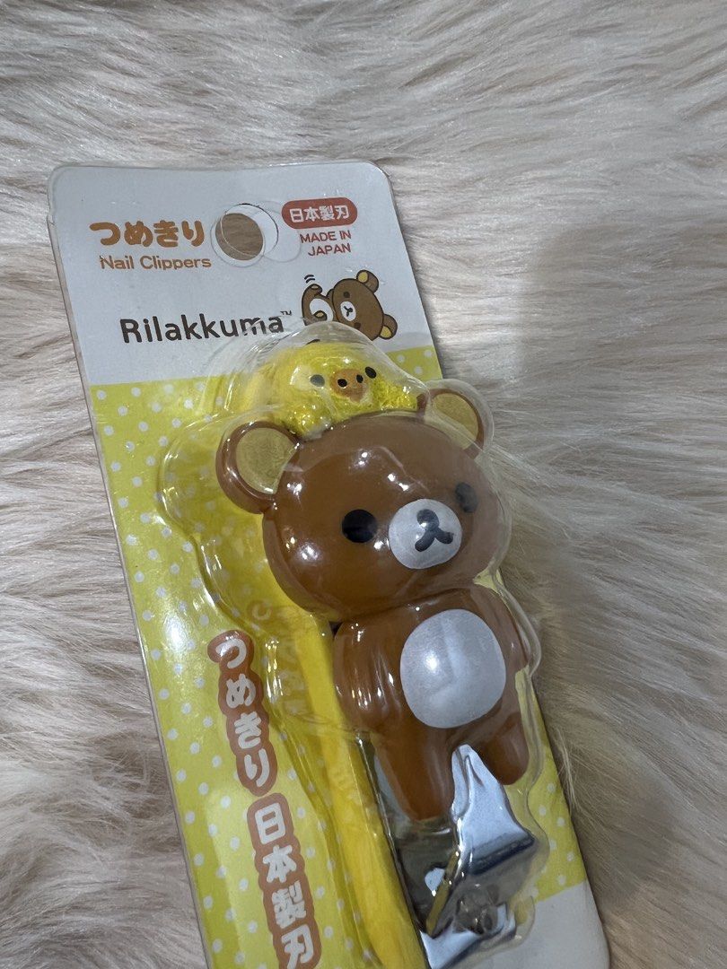 Rilakkuma Nail Clippers (Category: Hands & Nails) located in Quezon City. Submitted by eolshop (Listing ID 1436057803, Image 3). Description: Rilakkuma Nail Clippers San-X Japan Made in Japan Brand New .