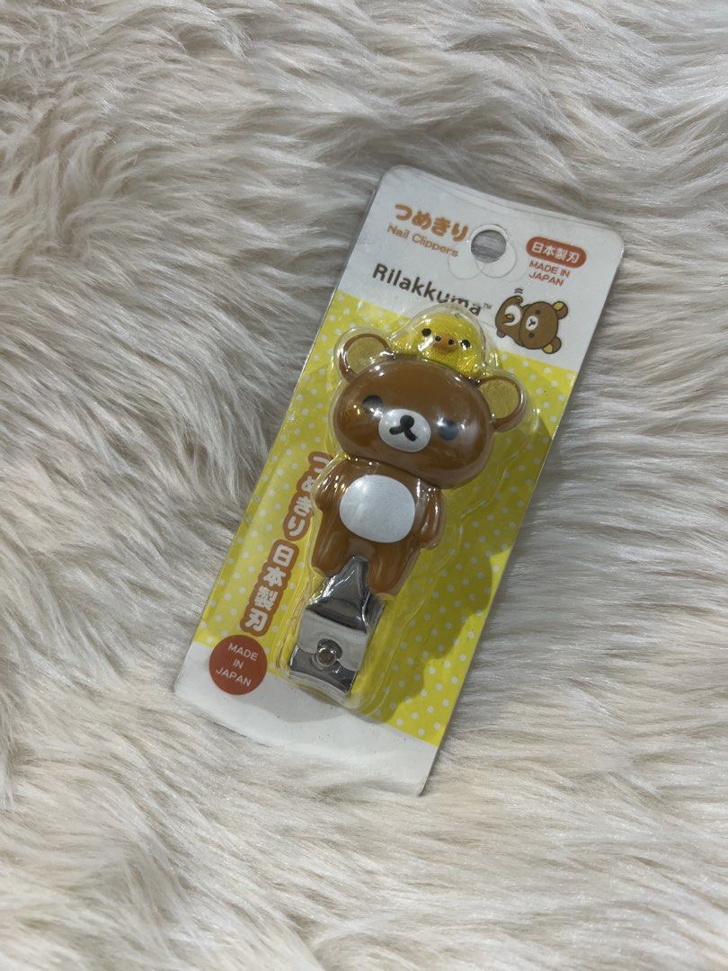 Rilakkuma Nail Clippers (Category: Hands & Nails) located in Quezon City. Submitted by eolshop (Listing ID 1436057803, Image 1). Description: Rilakkuma Nail Clippers San-X Japan Made in Japan Brand New .