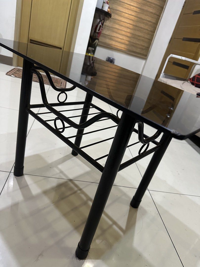 Rush Sale!!!! Pre-Loved Side Table (Category: Tables & Sets) located in Quezon City. Submitted by khaleesitargaryen_08 (Listing ID 1435924183, Image 2). Description: Rush Sale!!!! Pre-Loved Side Table 18in. x 24in. x 18in. Tandang Sora corner Mindanao Ave. QC Issue: Chipped corner as shown in photo.