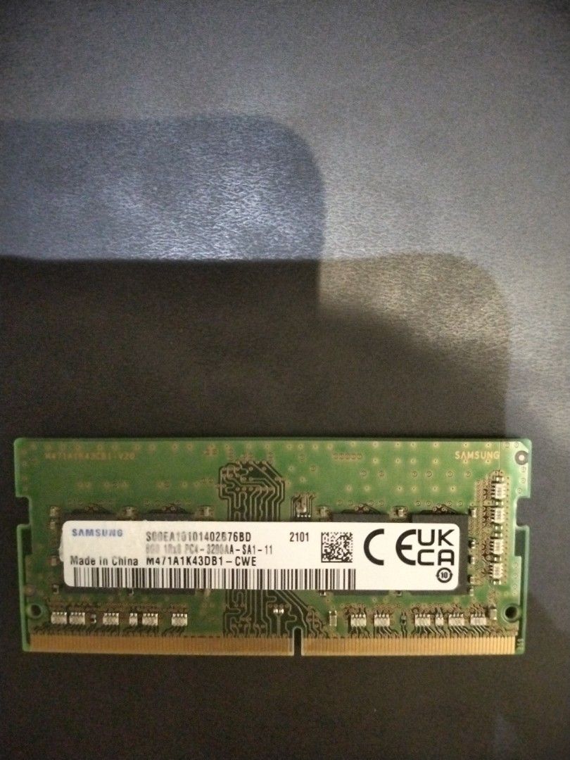 Samsung 8GB DDR4 PC4-3200AA-SA1-11 RAM
