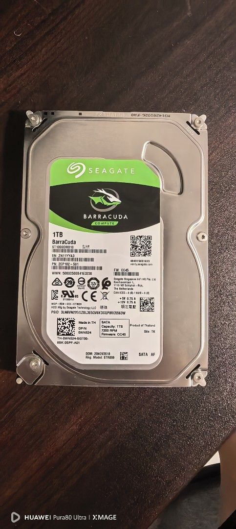 Seagate Barracuda 1TB Hard Drive spoiled445053547452846080