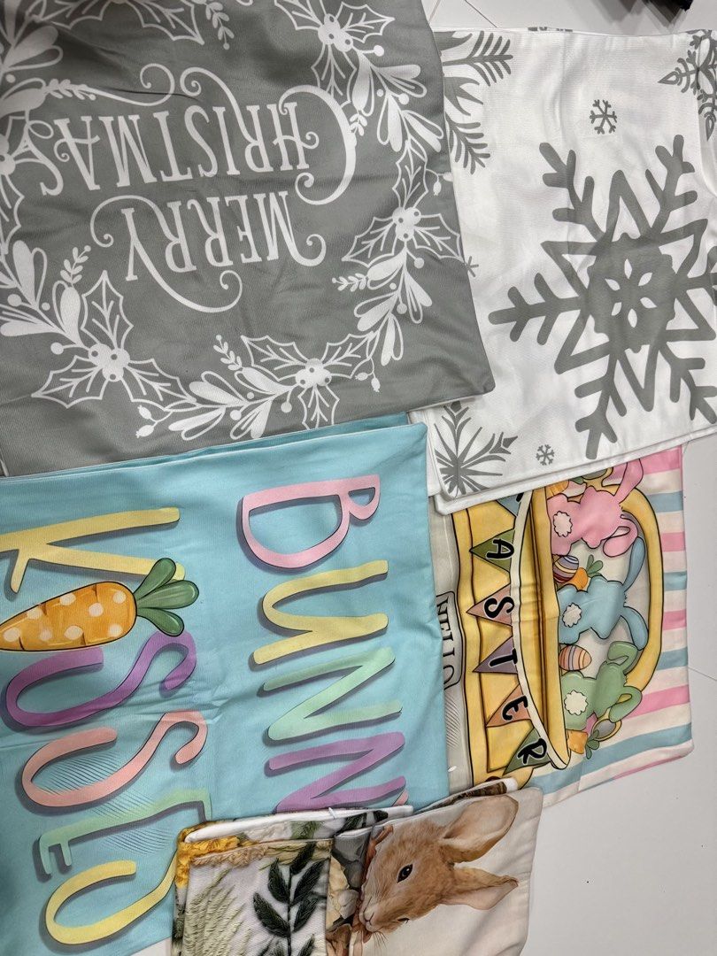 Seasonal Pillow Covers - Christmas, Easter, and More!