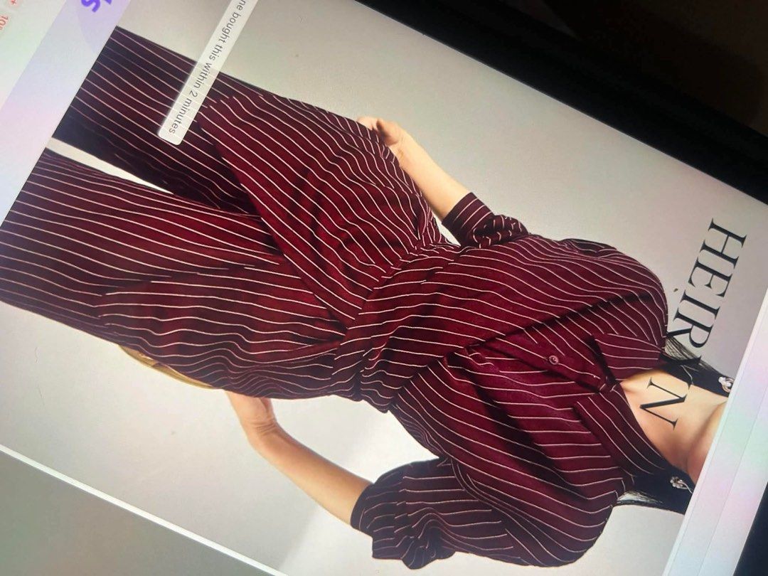 Shein coords in size L (Category: Sets & Coordinates) located in Makati City. Submitted by ghjklpau (Listing ID 1435992637, Image 2). Description: Bought for 1k selling for P380. :-) No issues. See when worn at the end. Used once lang! Last price posted. .