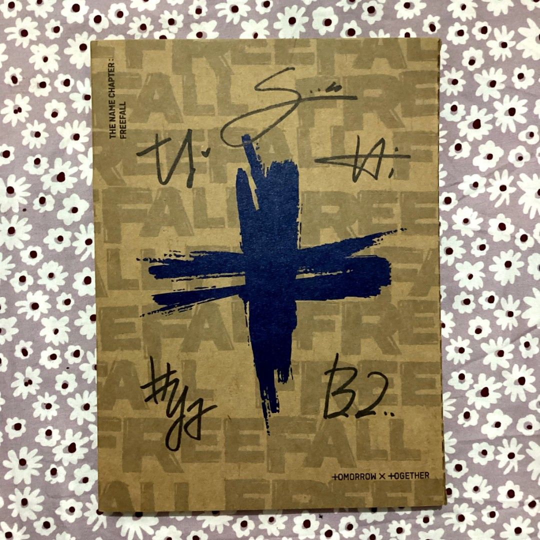 [SIGNED] TXT Freefall signed album (Category: K-Wave Merchandise) located in Manila. Submitted by tatsuran (Listing ID 1436041823, Image 1). Description: 🗯 txt signed album ⤷ price: 3500 php ⤷ complete inclusions please send a message if you're interested ૮ ˶ᵔ ᵕ ᵔ˶ ა you may also reach me on twitter: @Carrotland97 or ig: carrotland__.