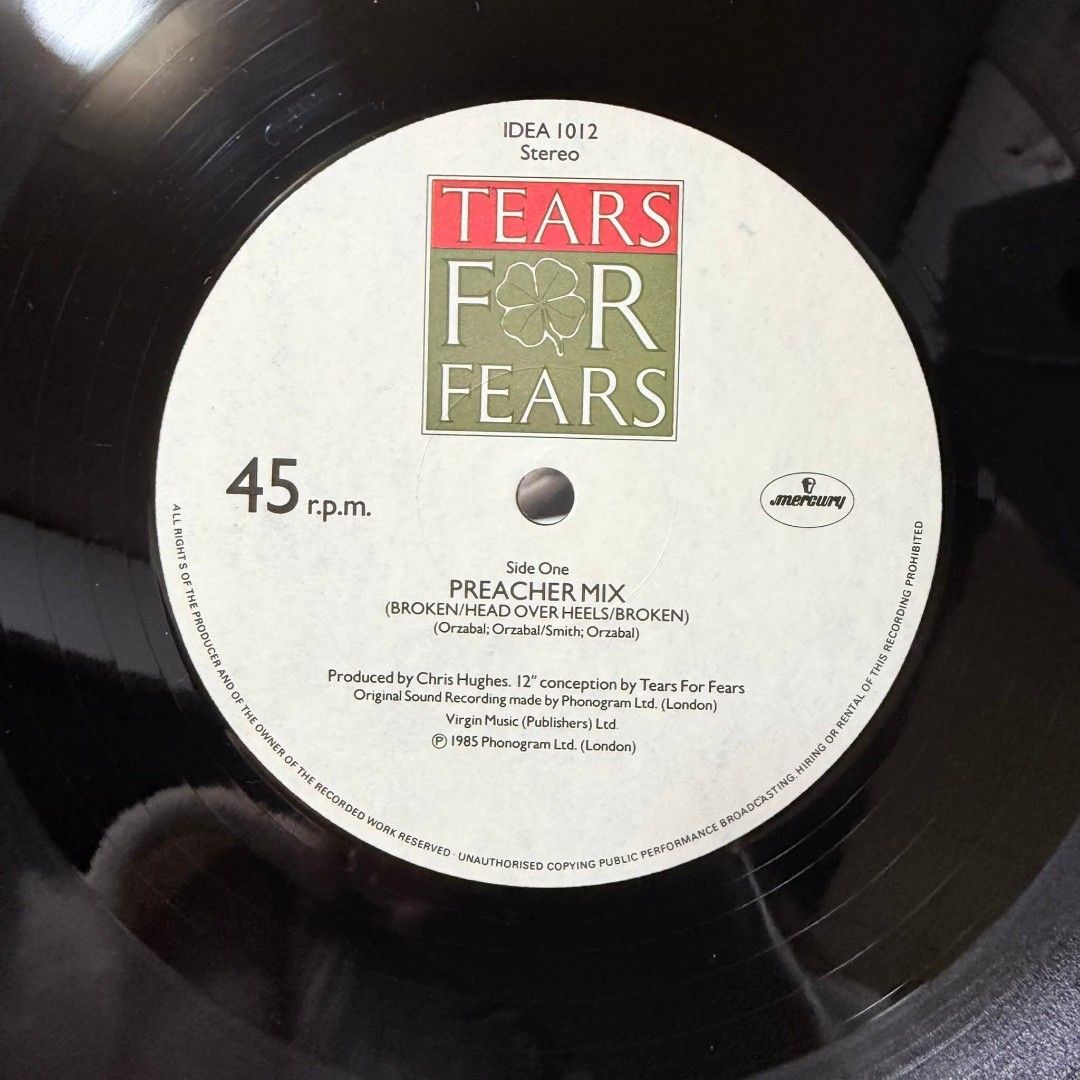 TEARS FOR FEARS HEAD OVER HEELS (Category: Vinyls) located in Manila. Submitted by ladydiane23vinylscdsfromjapan. (Listing ID 1436046481, Image 3). Description: 💫 TEARS FOR FEARS VINYL 🌟 Php 1,700 💃 🎼 🎶 🌹 #VinylRecords 🎼 💙 🎼.
