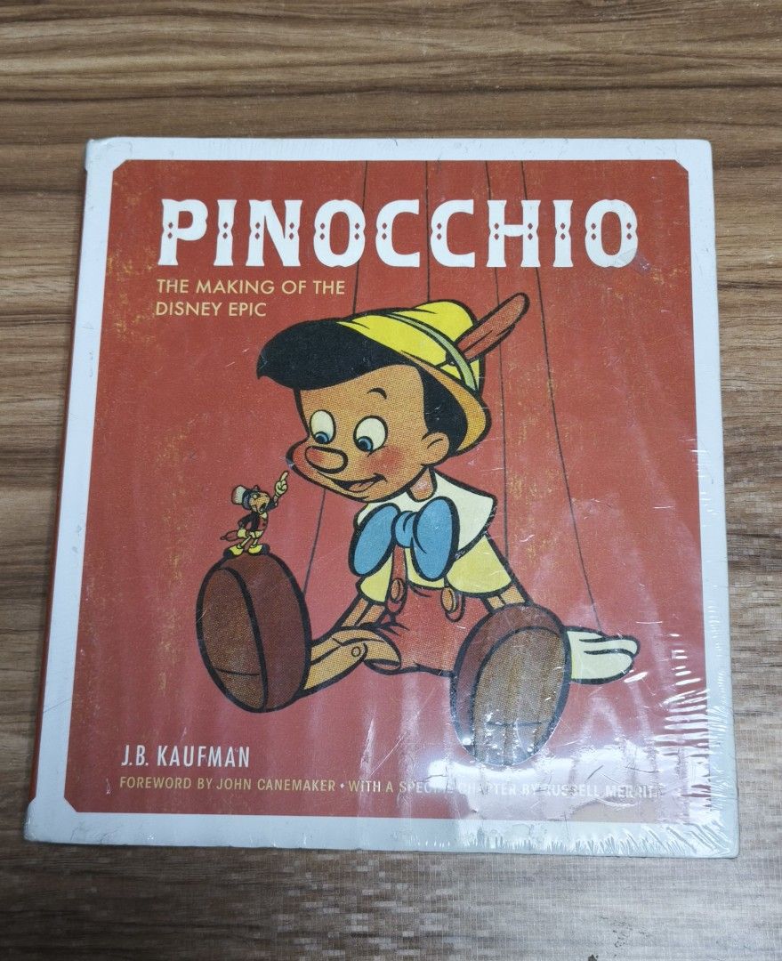 The making of pinocchio (Category: Storybooks) located in Manila. Submitted by rr281990 (Listing ID 1436090466, Image 1). Description: thick hardbound book sealed brand new.