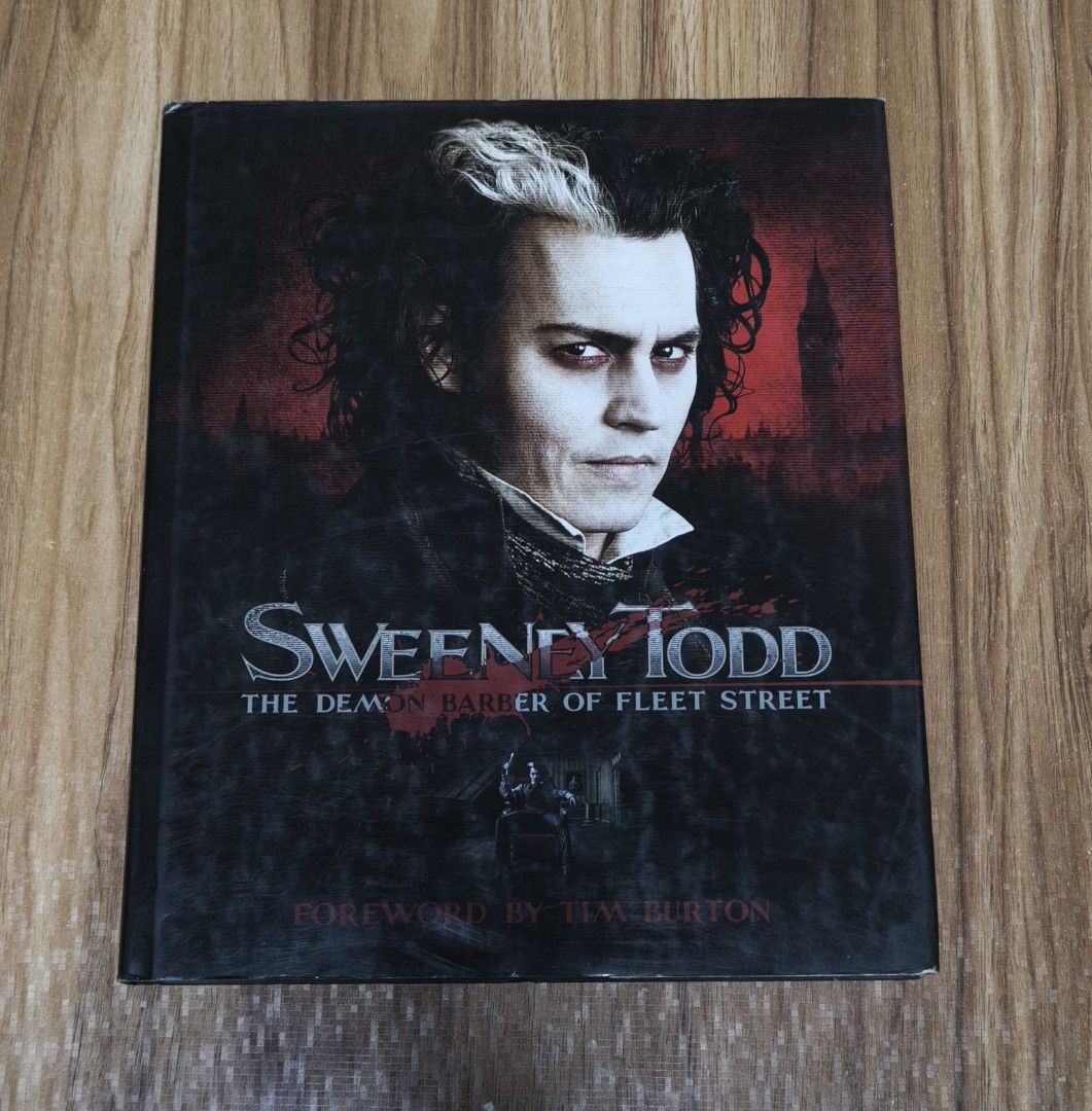 The Making of Sweeney Todd (Category: Storybooks) located in Manila. Submitted by rr281990 (Listing ID 1435981555, Image 1). Description: with dust jacket book in great shape.