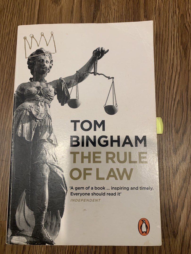 The Rule of Law by Tom Bingham, Hobbies & Toys, Books & Magazines ...