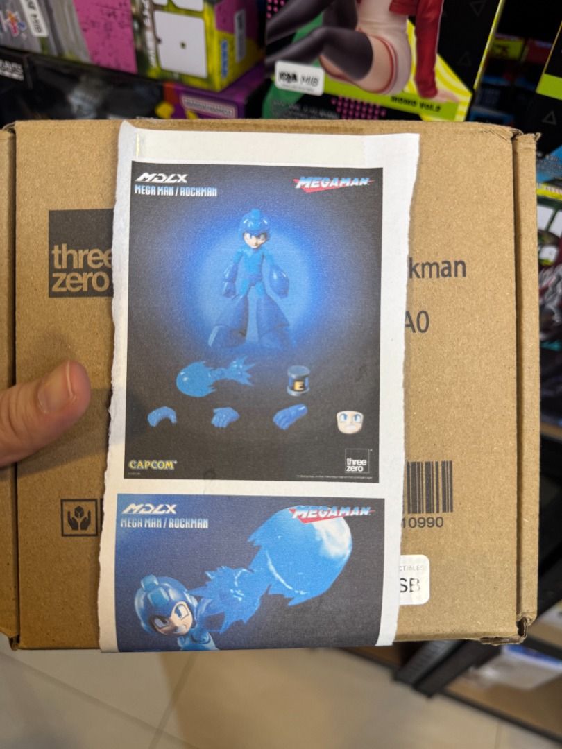 ThreeZero- CAPCOM: MDLX Mega Man / Rockman (Category: Figurines & Statues) located in Davao. Submitted by capsuleplanetph (Listing ID 1436086505, Image 1). Description: 🔵 The Blue Bomber! ThreeZero MDLX Mega Man / Rockman 💎 PREMIUM ARTICULATED COLLECTIBLE 🎮 This is Mega Man reimagined! The MDLX line offers a sleek, modern aesthetic with incredible articulation and signature effect parts. 🤖 Product: MDLX Mega Man / Rockman 🤖 Brand/Manufacture