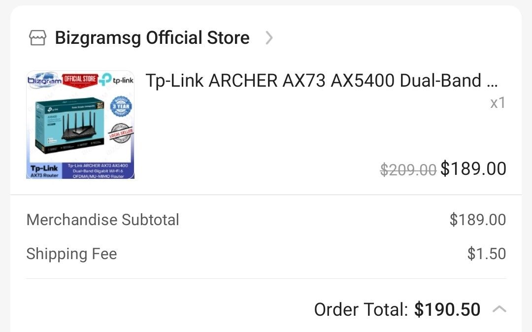 TP-Link AX5400 AX73444917814689146884