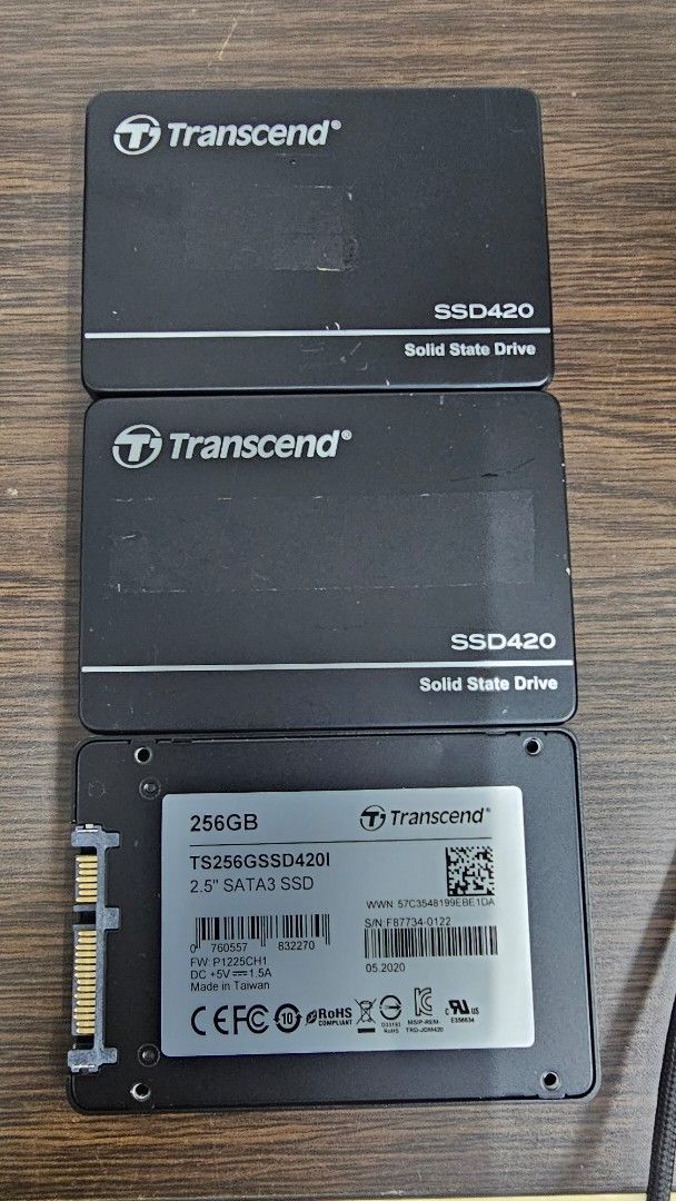 Transcend SSD420 256GB 2.5" SATA3 SSD444919557338572802
