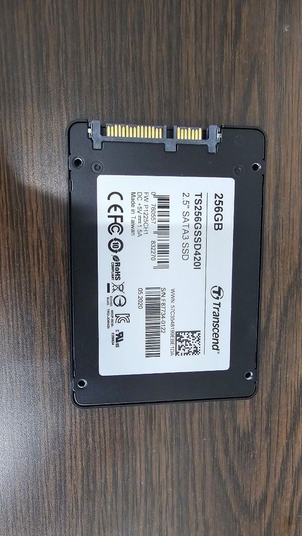 Transcend SSD420 256GB 2.5" SATA3 SSD444919557338572801