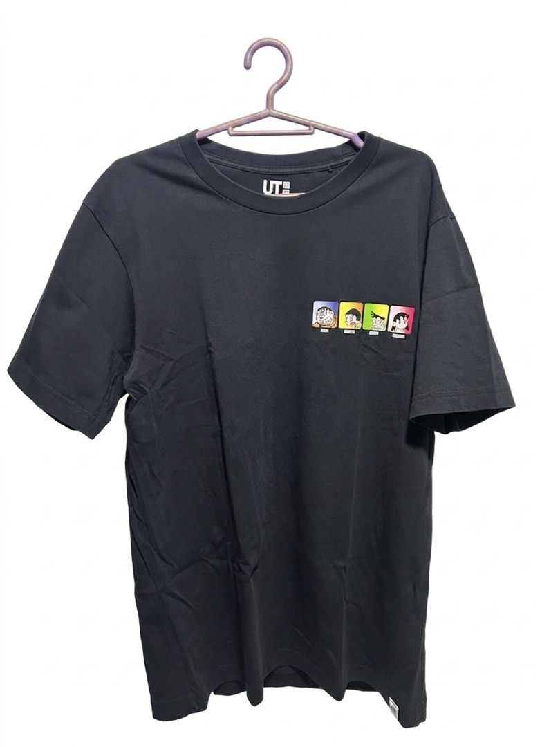Uniqlo UT Doraemon T-shirt (Category: Tshirts & Polo Shirts ) located in Manila. Submitted by cosmicstar.04bf47 (Listing ID 1436039934, Image 1). Description: Decluttering (Pre-loved) Uniqlo Doraemon Shirt Medium Black Payment: via Gcash / Bank Transfer Delivery: (Metro Manila/NCR): via Lalamove / Grab Shipping: via J&T Payment first Shipping & Delivery is at buyer’s expense PM for more pictures and details Negotiable to sure buyer.